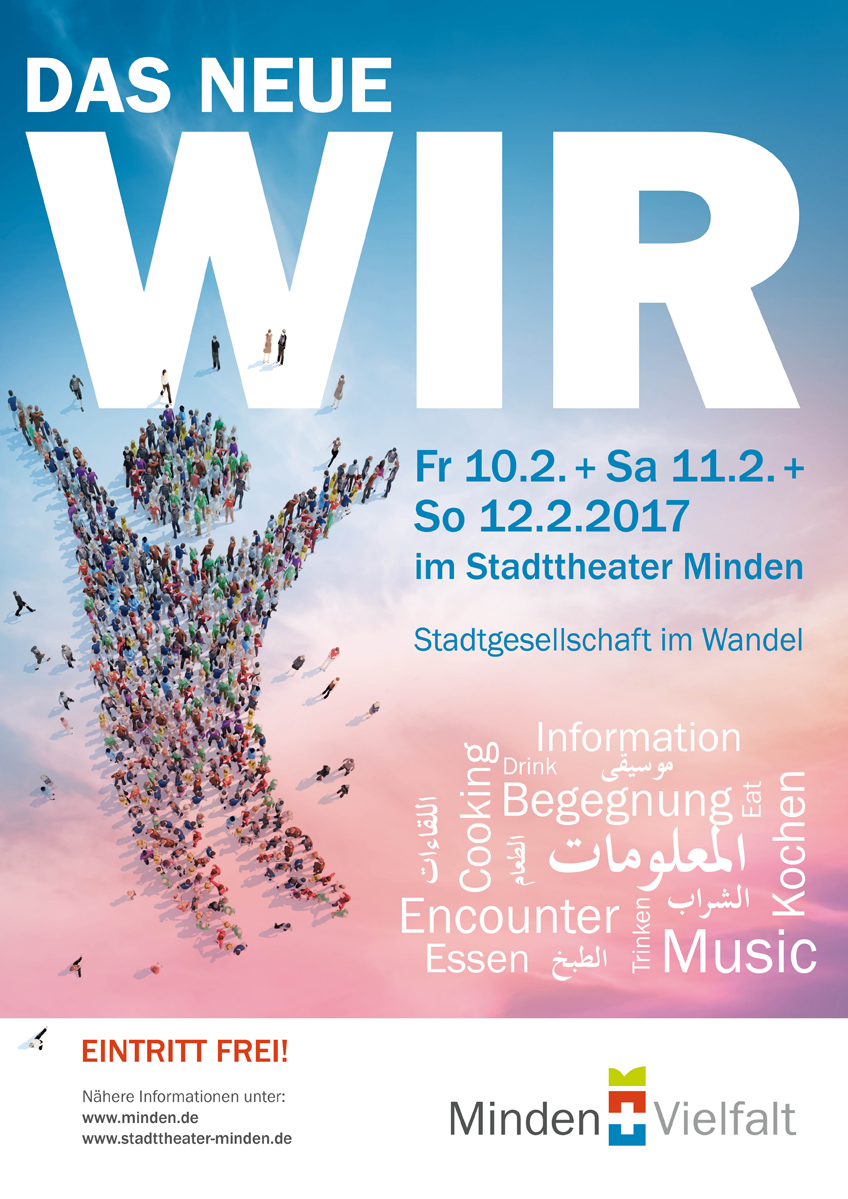 Stadttheater ist für drei Tage Treffpunkt, Schauplatz und Forum