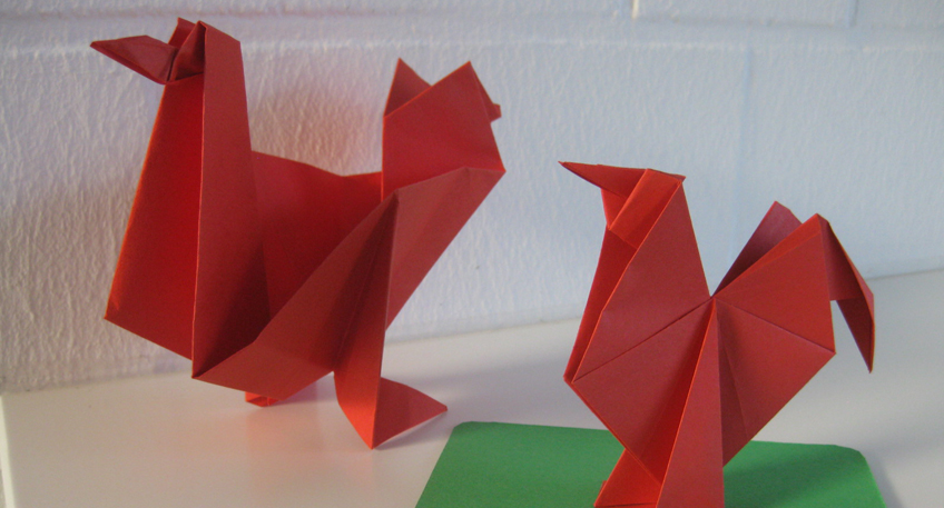 Origami-Stammtisch bereitet das Chinesische Neujahrsfest vor