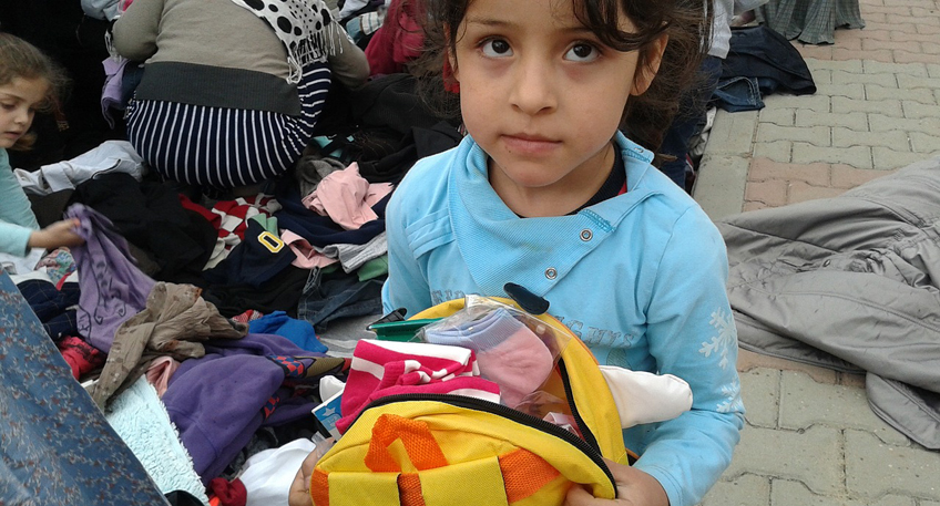 Sammlung f&uuml;r Starterpakete f&uuml;r Asylbewerber