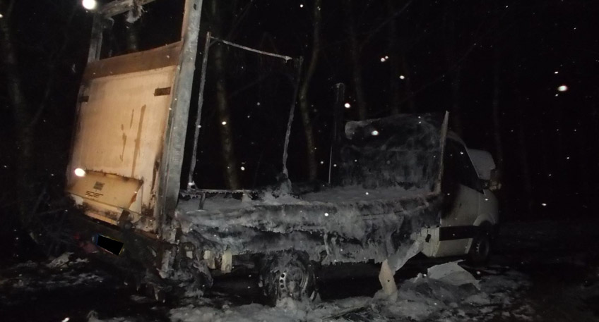 20170209 hallo minden transporter geht in flammen auf