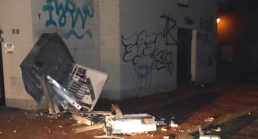 Zigarettenautomat in der Mindener Innenstadt gesprengt