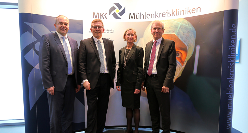 Neujahrsempfang bei den M&uuml;hlenkreiskliniken