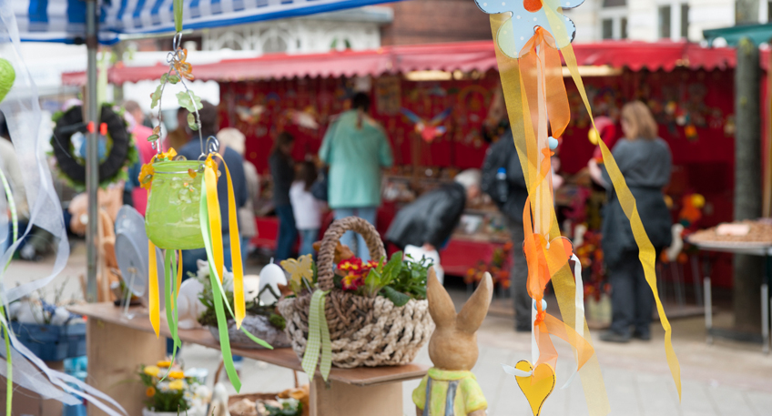 Fr&uuml;hjahrsmarkt und Tag der Sole in der Innenstadt