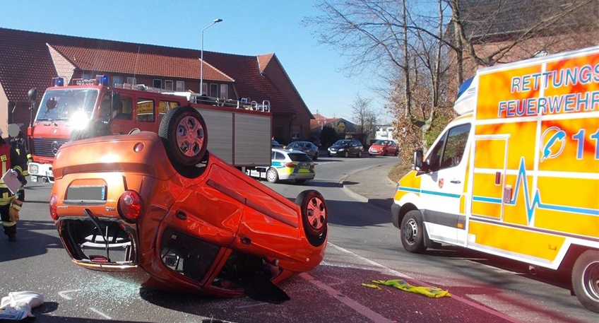 Zwei Frauen bei Unfall verletzt Zwei Frauen bei Unfall verletzt