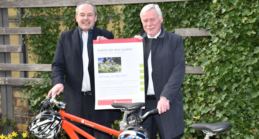 Radeln mit dem Landrat Radeln mit dem Landrat