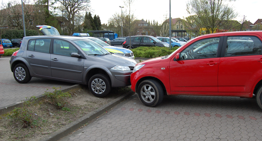 Ungl&uuml;ckliche Verwechslung - Gas statt Bremse
