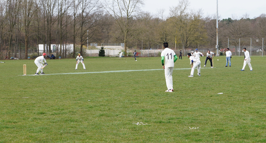 Cricket-Schnuppertraining an der Weser