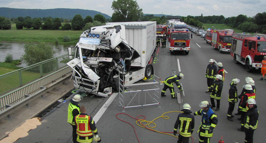 Schwerer Unfall sorgte für Vollsperrung der A 2