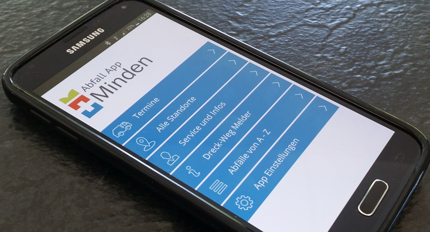 Mit der Abfall-App nie mehr die Müllabfuhr verpassen