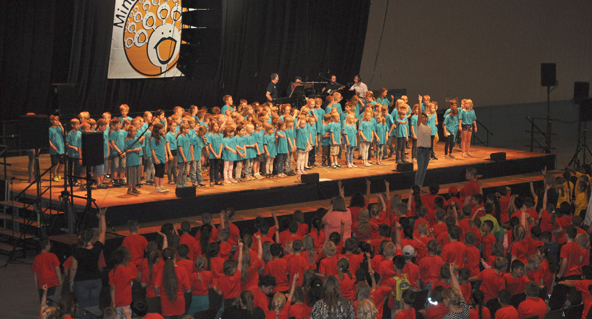 Voller Erfolg: Gro&szlig;es Singfest in der Kampa-Halle