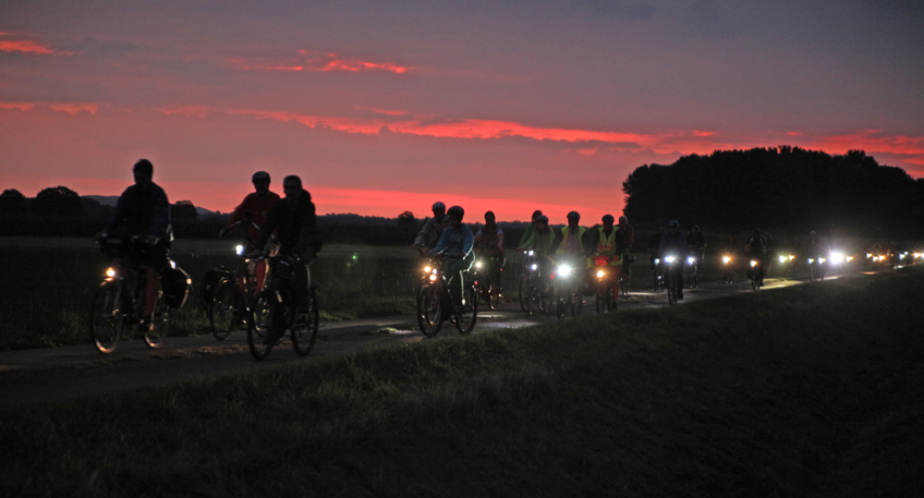 Else-Werre-Nachtradeln von Bad Oeynhausen nach Melle