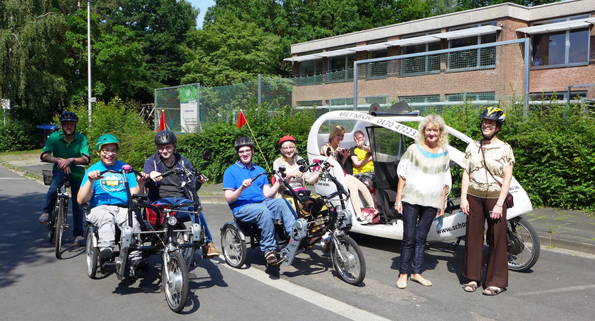 Großer Spaß bei der Radtour mit der 'Schule am Weserbogen' Großer Spaß bei der Radtour mit der 'Schule am Weserbogen'