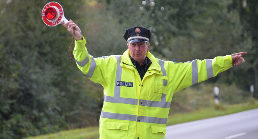 Stra&szlig;ensperrungen aufgrund des Freischie&szlig;ens
