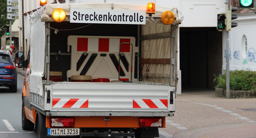 Zahlreiche Baustellen im Mindener Stadtgebiet