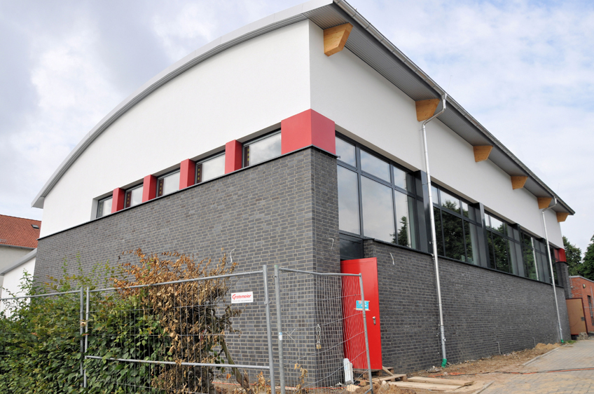Neue Sporthalle f&uuml;r Bierpohlschule