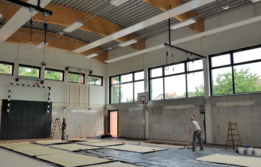 Neue Sporthalle f&uuml;r Bierpohlschule