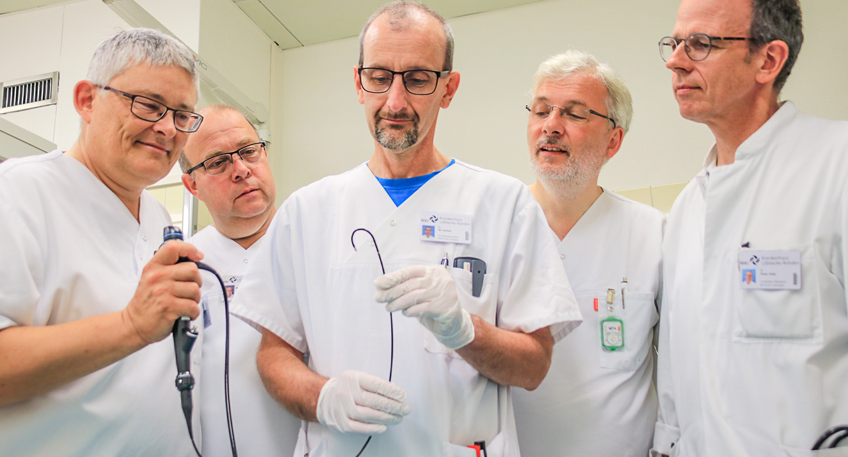 Schonende Behandlung von Nierensteinen