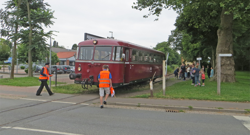 Mit dem Schienenbus das Umland erkunden