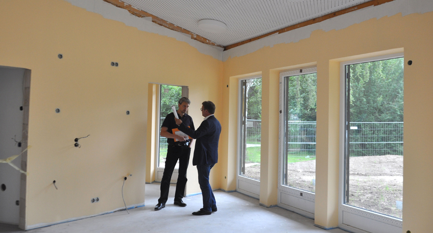 Nachrichten Minden - Anbau der Kita Sieben Bauern kann Ende August