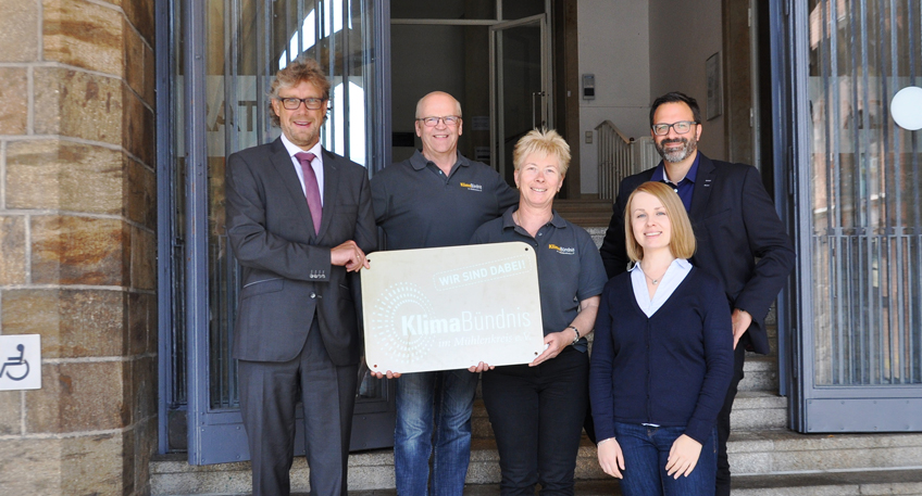 Stadt Minden wird als KlimaB&uuml;ndnis-Gemeinde ausgezeichnet