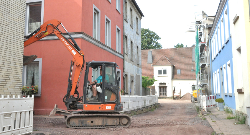 Infrastruktur der Laxburg wird auf den neuesten Stand gebracht