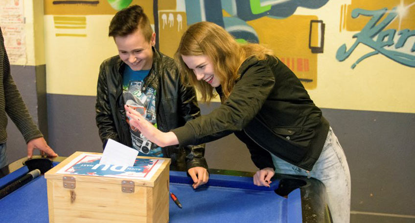 Jede Stimme zählt: U18-Wahl in den Mindener Jugendhäusern Jede Stimme zählt: U18-Wahl in den Mindener Jugendhäusern