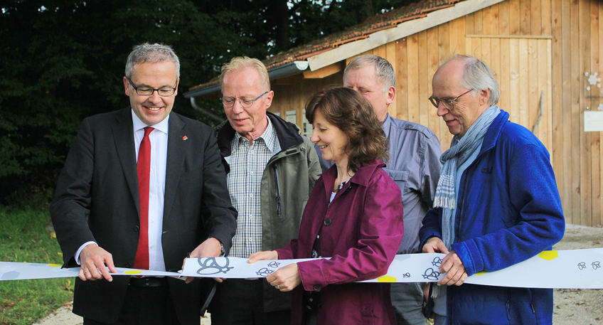 Neues Bienenhaus am Kreisgarten auf Gut Nordholz