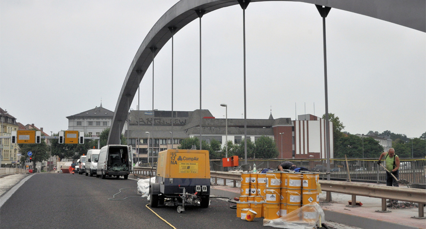 Sanierung Weserbrücke: Dritter Bauabschnitt beginnt