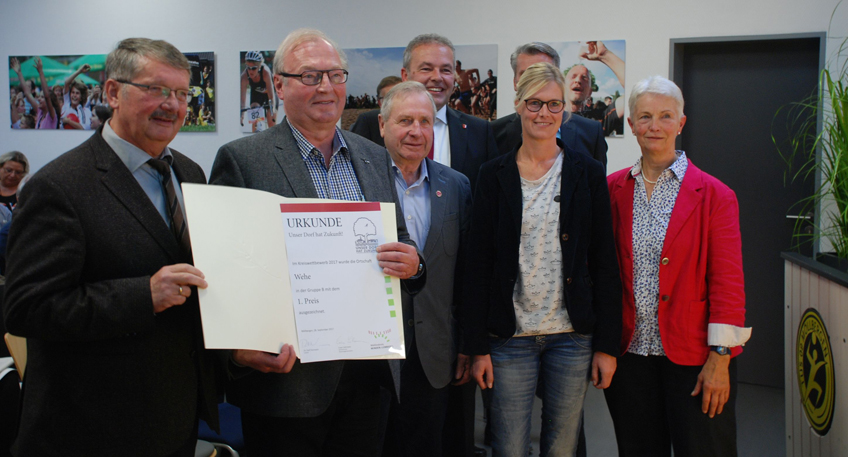 Sieger des Kreiswettbewerbs 'Unser Dorf hat Zukunft' Sieger des Kreiswettbewerbs 'Unser Dorf hat Zukunft'