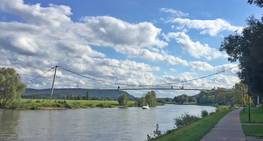 Glacisbrücke bis auf Weiteres gesperrt