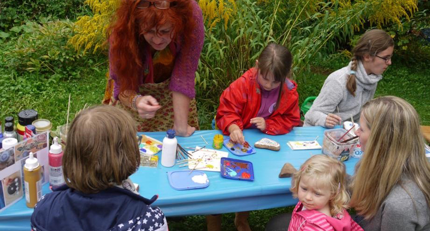 Kreative Herbstferien im Gemeinschaftsgarten Tausendschön