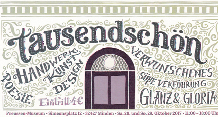 Ausstellung 'Tausendschön' im Preußenmuseum