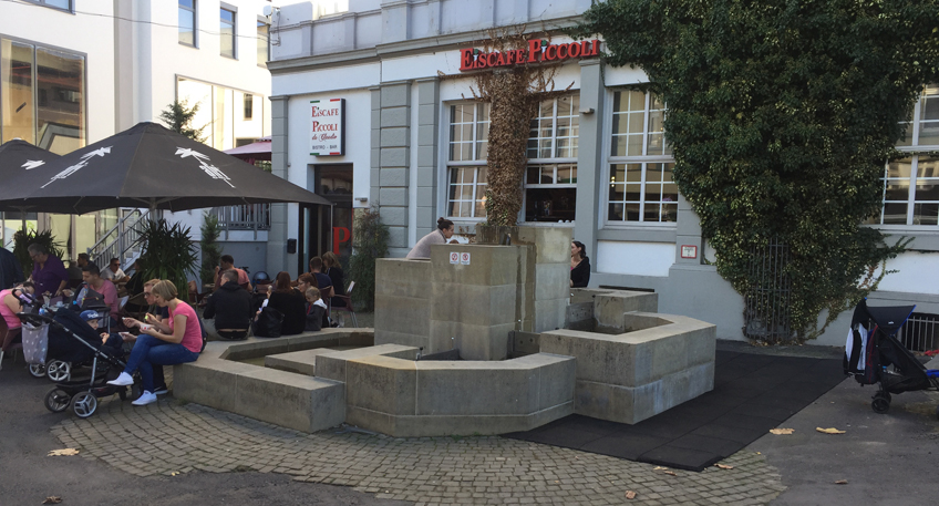 Nach sechs Jahren: Brunnen am Wesertor geht wieder in Betrieb