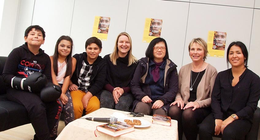 Hier wurden Jugendliche erfolgreich f&uuml;r eine Lesung begeistert