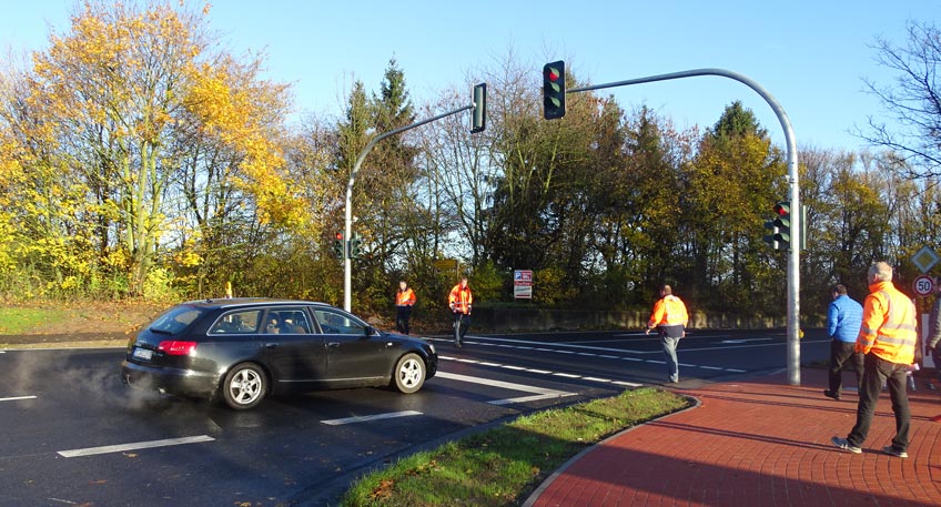 Mehr Sicherheit für Fußgänger und Radfahrer in Aminghausen Mehr Sicherheit für Fußgänger und Radfahrer in Aminghausen