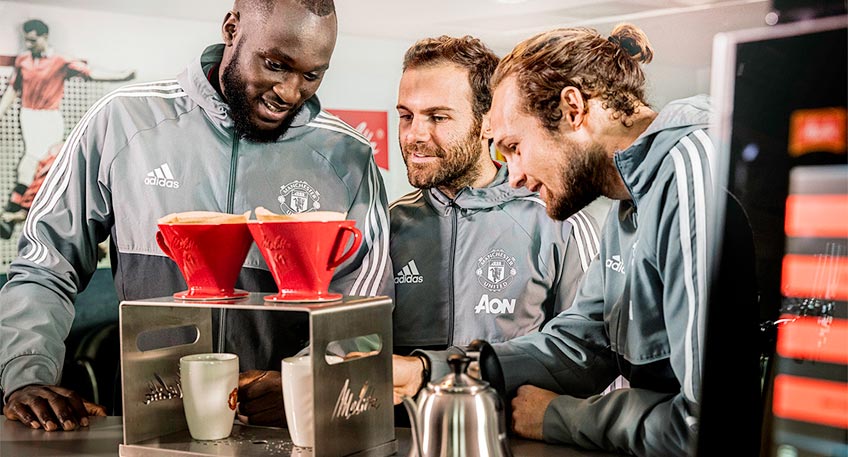 Melitta kooperiert mit Manchester United