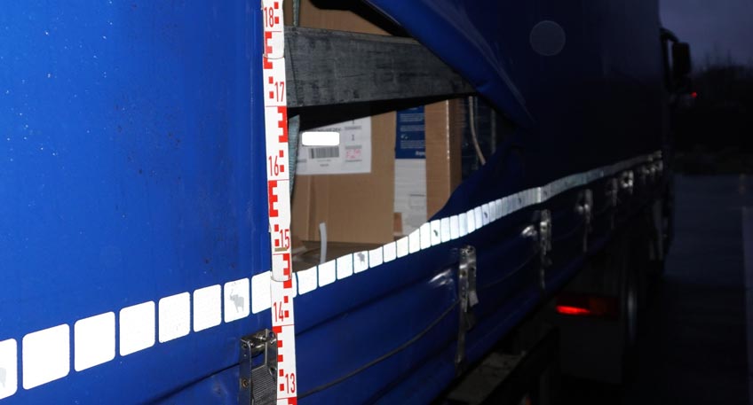 Fernseher von LKW-Ladefl&auml;che gestohlen