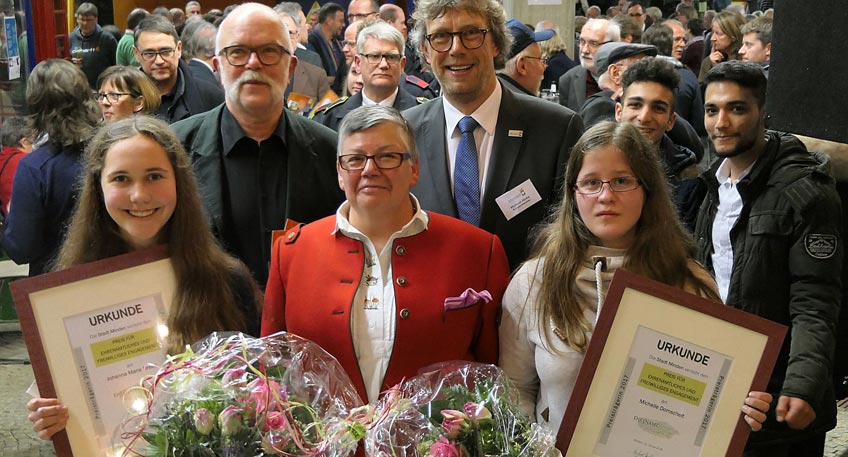 Ehrenamtliche bereichern Minden – Auszeichnungen verliehen