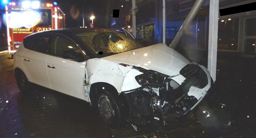 Gesundheitliche Probleme: Auto rast unkontrolliert durch Innenstadt