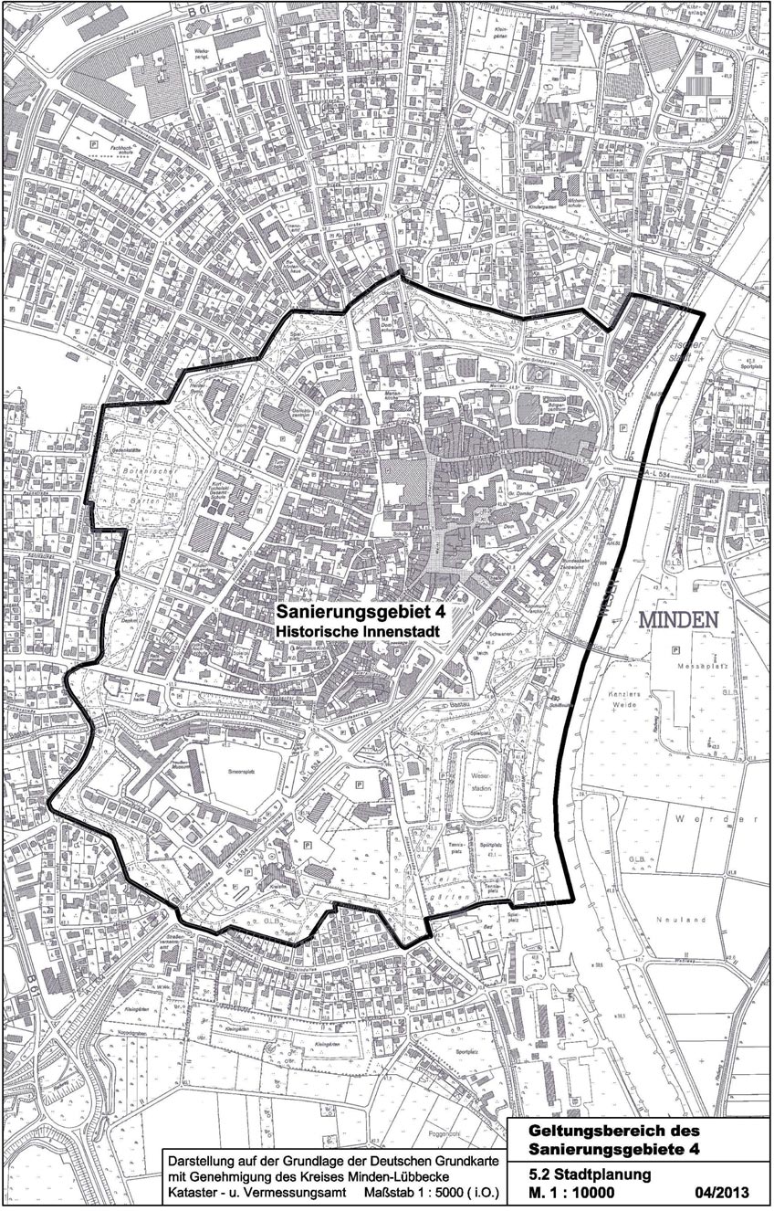 Finanzielle Unterstützung für Gestaltung der Mindener Innenstadt