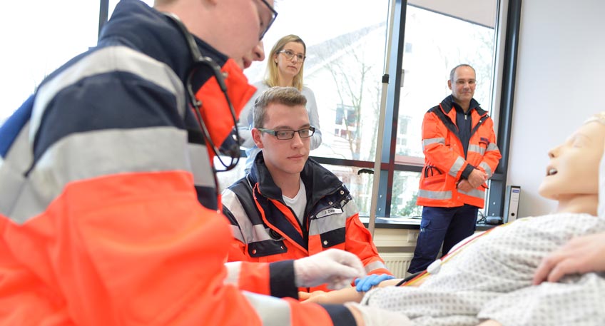 Neue Schulungsräume - Notfallübungen in Echtzeit Neue Schulungsräume - Notfallübungen in Echtzeit