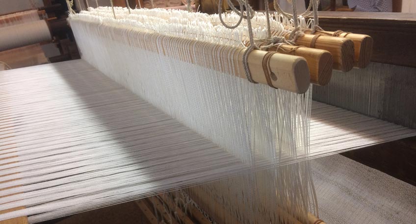 Selber weben - Kulturrucksack macht es m&ouml;glich