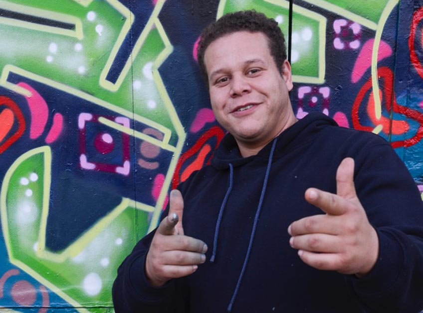 Graffiti-Workshop mit Jason Holloway