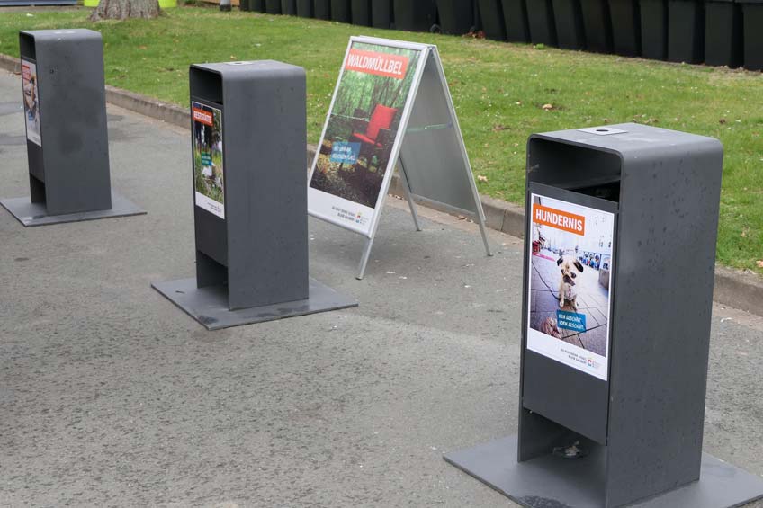 „DU BIST DEINE STADT. BLEIB SAUBER“: Mit diesem Slogan werben die Städtischen Betriebe Minden (SBM) ab jetzt mit einer neuen Plakatkampagne für mehr Sauberkeit in der Weserstadt. „Damit wollen wir möglichst viele Mindenerinnen und Mindener animieren, gut mit ihrer Stadt umzugehen und die Angebote zur Abfallentsorgung konsequent zu nutzen“, erklärt Betriebsleiter Peter Wansing die Idee der Kampagne.