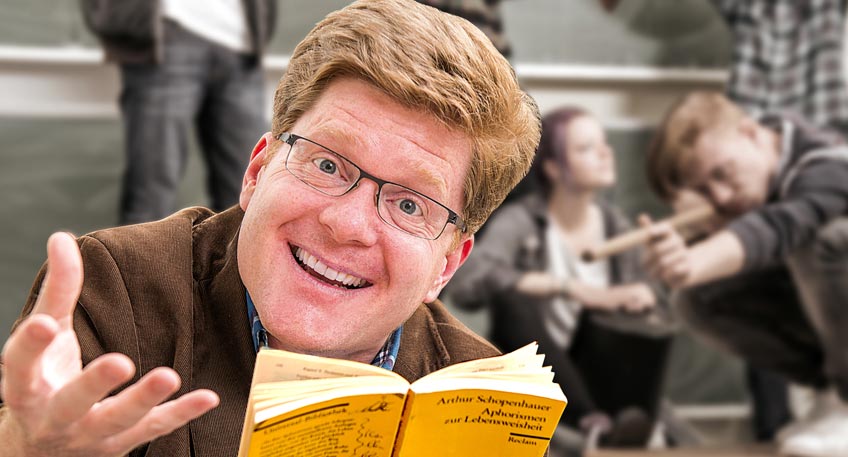 World of Lehrkraft: Comedian 'Herr Schröder' zu Gast in Minden World of Lehrkraft: Comedian 'Herr Schröder' zu Gast in Minden