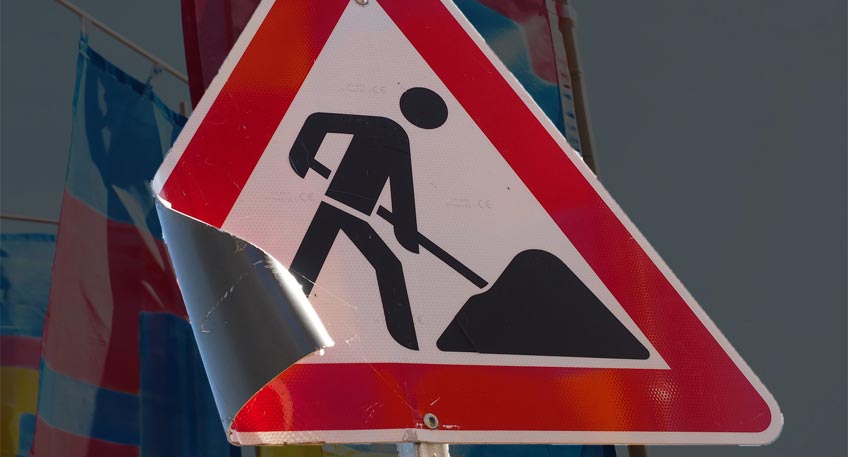 Aktuelle Baustellen im Mindener Stadtgebiet