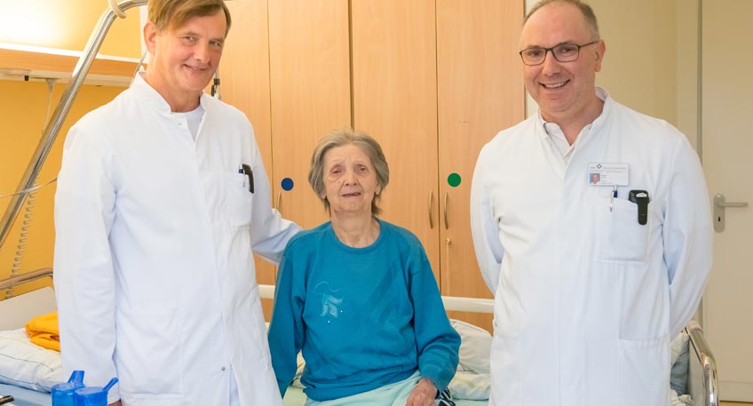 Notoperation rettet 84-Jähriger das Leben Notoperation rettet 84-Jähriger das Leben