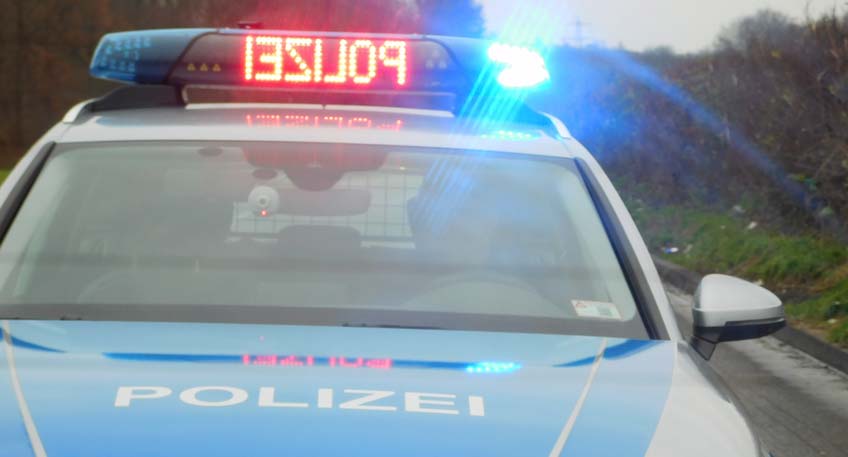 Ohne Führerschein aber mit 158 km/h über die B 61