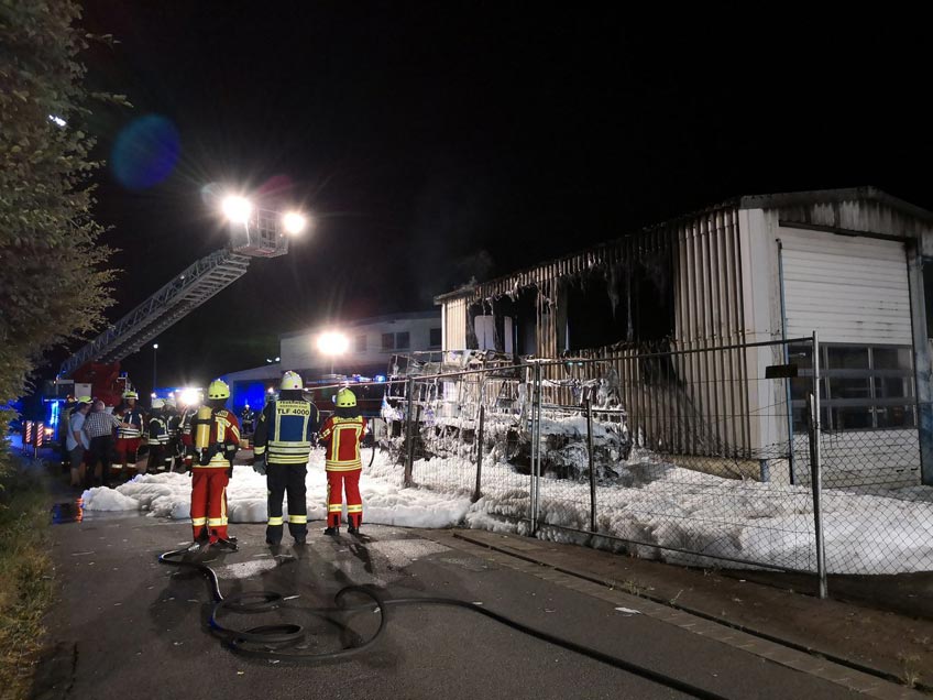 Freiwillige Feuerwehr Bückeburg-Stadt bei zwei Bränden und einer Hilfeleistung gefordert