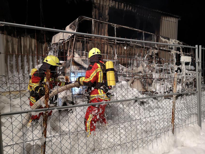 Freiwillige Feuerwehr Bückeburg-Stadt bei zwei Bränden und einer Hilfeleistung gefordert
